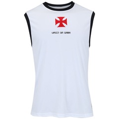 Camiseta Regata do Vasco da Gama Escudo - Masculina - Foto 1