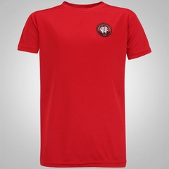 Kit de Uniforme de Futebol do Atlético-PR com Calção e Camisa Logo - Infantil - Foto 2
