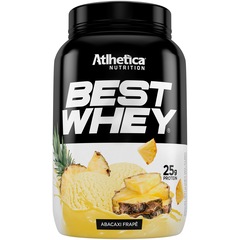 Whey Protein Atlhetica Best Whey - Abacaxi Frapê - 900g - Foto 1