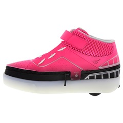 Tênis de Led com Rodinha Ortopé Zip Max Estica e Puxa Feminino - Infantil - Foto 6