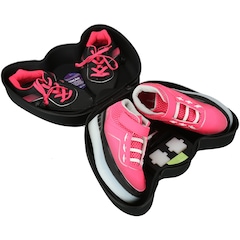 Tênis de Led com Rodinha Ortopé Zip Max Estica e Puxa Feminino - Infantil - Foto 14