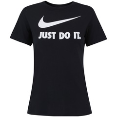 Camiseta Nike Sportswear Crew JDI Swoosh HBR - Feminina - Foto 5