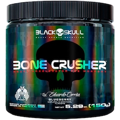 Construtor Muscular Black Skull - Bone Crusher - Blueberry - 150g - Foto 1