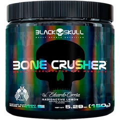 Construtor Muscular Black Skull - Bone Crusher - Limão - 150g - Foto 1