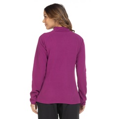 Blusa de Frio Fleece Nord Outdoor Bicolor - Feminina - Foto 3