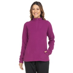 Blusa de Frio Fleece Nord Outdoor Bicolor - Feminina - Foto 2
