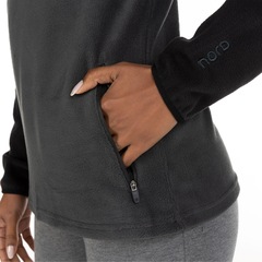 Blusa de Frio Fleece Nord Outdoor Bicolor - Feminina - Foto 4
