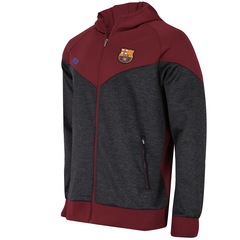 Jaqueta Barcelona com Capuz Jogador - Masculina - Foto 4