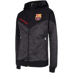 Jaqueta Barcelona com Capuz Jogador - Infantil - Foto 3