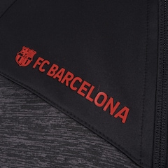 Jaqueta Barcelona com Capuz Jogador - Infantil - Foto 7