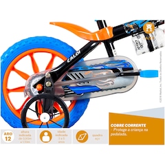 Bicicleta Caloi Hot Wheels - Aro 12 - Freio a Tambor - Masculina - Infantil - Foto 2