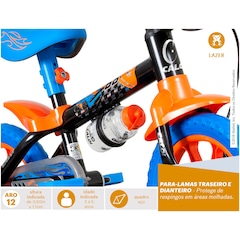 Bicicleta Caloi Hot Wheels - Aro 12 - Freio a Tambor - Masculina - Infantil - Foto 5