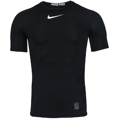 Camisa de Compressão Nike Pro Top SS - Masculina - Foto 1
