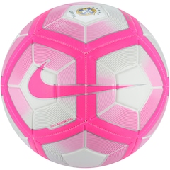 Bola de Futebol de Campo Nike Brasil Strike Pink - Foto 1
