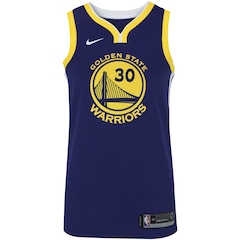 Camiseta Regata Nike NBA Golden State Warriors nº 30 Curry - Masculina - Foto 6