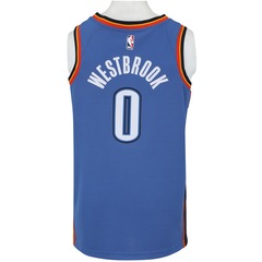 Camiseta Regata Nike NBA Oklahoma City Thunder Russel Westbrook - Masculina - Foto 7