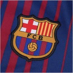 Camisa Barcelona I 17/18 - Torcedor - Infantil - Foto 3