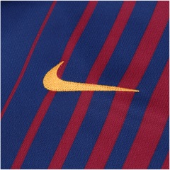 Camisa Barcelona I 17/18 - Torcedor - Infantil - Foto 4