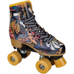 Patins 4 Rodas Retrô Farm Rio Por Aí Tucano - Quad - Adulto - Foto 2