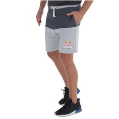 Bermuda de Moletom Red Bull Racing SC Color - Masculina - Foto 1