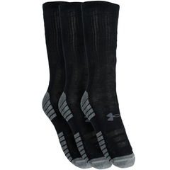 Kit de Meias Cano Alto Under Armour Heatgear Tech com 3 Pares - Adulto - Foto 3