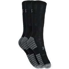 Kit de Meias Cano Alto Under Armour Heatgear Tech com 3 Pares - Adulto - Foto 1