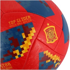Bola de Futebol de Campo Espanha Telstar Oficial Copa do Mundo FIFA 2018 adidas Top Glider - Foto 3