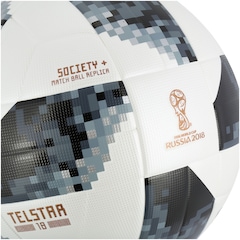 Bola Society Telstar Oficial Copa do Mundo FIFA 2018 adidas Top - Foto 3