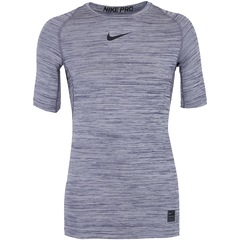 Camiseta de Compressão Nike Pro SS Heather - Masculina - Foto 1