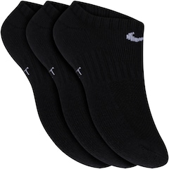 Kit de Meias Invisível Nike Everyday Cushioned No Show com 3 Pares - Infantil - Foto 3