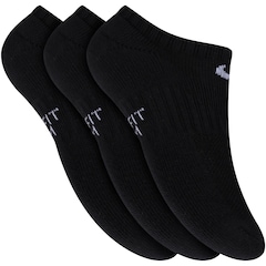Kit de Meias Invisível Nike Everyday Cushioned No Show com 3 Pares - Infantil - Foto 1