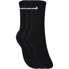 Kit de Meias Cano Alto Nike Swoosh com 3 Pares - Infantil - Foto 3