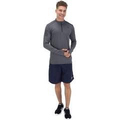 Blusão adidas Response 1/2 Zip Long Sleeve - Masculino - Foto 4