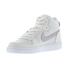 Tênis Cano Alto Nike Court Borough Mid Feminino - Infantil - Foto 4
