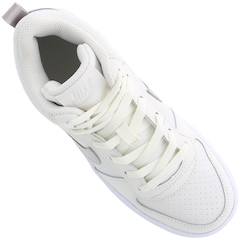 Tênis Cano Alto Nike Court Borough Mid Feminino - Infantil - Foto 9