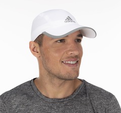 Boné Aba Curva adidas Running Climalite - Strapback - Adulto - Foto 2