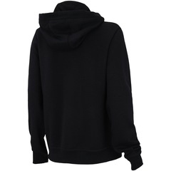 Jaqueta de Moletom com Capuz Nike Sportswear Hoodie FZ FLC - Feminina - Foto 4