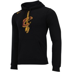 Blusão de Moletom com Capuz Nike NBA Cleveland Cavaliers Heather - Masculino - Foto 3