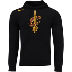 Blusão de Moletom com Capuz Nike NBA Cleveland Cavaliers Heather - Masculino - Foto 1