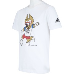 Camiseta adidas Mascote da Copa do Mundo FIFA 2018 - Infantil - Foto 3