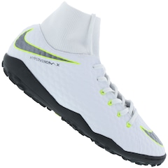 Chuteira Society Nike Hypervenom Phantom X 3 Academy DF TF - Adulto - Foto 1
