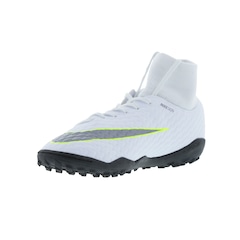 Chuteira Society Nike Hypervenom Phantom X 3 Academy DF TF - Adulto - Foto 4