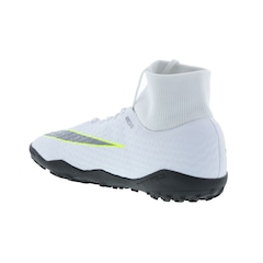 Chuteira Society Nike Hypervenom Phantom X 3 Academy DF TF - Adulto - Foto 6