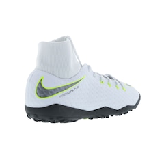 Chuteira Society Nike Hypervenom Phantom X 3 Academy DF TF - Adulto - Foto 8