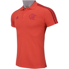 Camisa Polo do Flamengo 3S 2018 adidas - Masculina - Foto 3