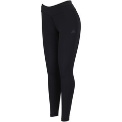 Calça Legging adidas D2M RR Solid I - Feminina - Foto 7