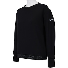 Blusão de Moletom Nike Dry Top LS Crewneck - Feminino - Foto 3