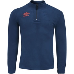 Blusa de Frio Fleece Umbro TWR Snip New - Masculino - Foto 1