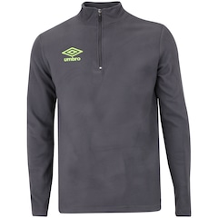 Blusa de Frio Fleece Umbro TWR Snip New - Masculino - Foto 1