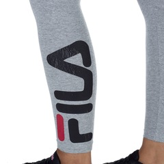 Calça Legging Fila Letter - Feminina - Foto 4